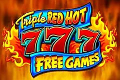 triple red hot 777 slot image